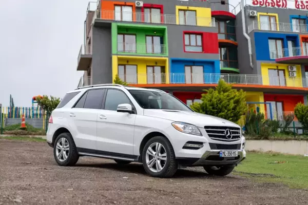 Mercedes ML 350 for rent in Shekvetili