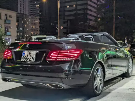 Mercedes E350 ქირავდება საქართველოში