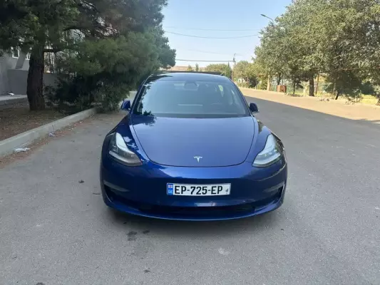 Tesla Model 3 ქირავდება შეკვეთილში