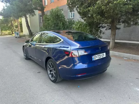 Tesla Model 3 ქირავდება შეკვეთილში
