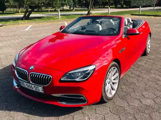 BMW 640i ქირავდება საქართველოში