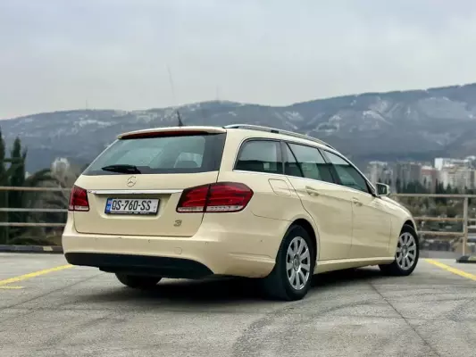 Mercedes E200 for rent in Batumi