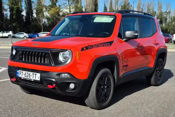 Jeep Renegade ქირავდება საქართველოში