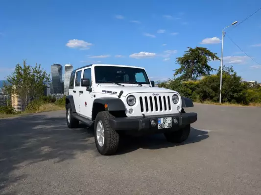 Jeep Wrangler ქირავდება საქართველოში