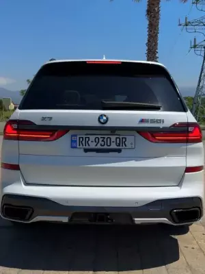 BMW X7 ქირავდება საქართველოში
