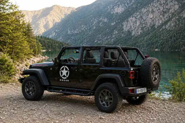Jeep Wrangler Rubicon для аренды в Мцхете