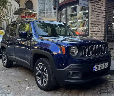 Jeep Renegade ქირავდება საქართველოში