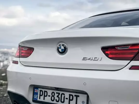 BMW 640i ქირავდება თელავში