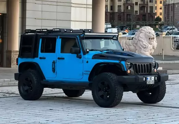 Jeep Wrangler ქირავდება გუდაურში