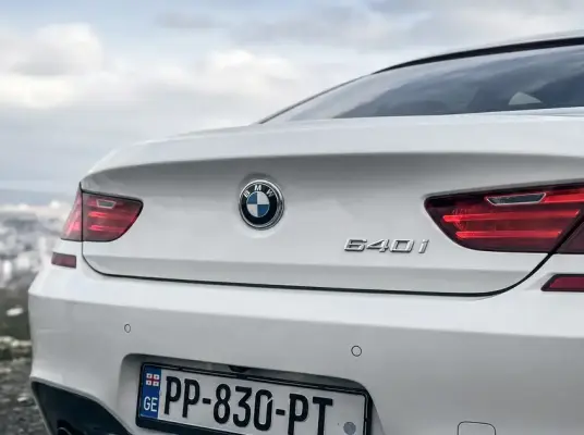 BMW 640i ქირავდება თელავში