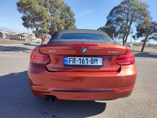 BMW 230i ქირავდება საქართველოში